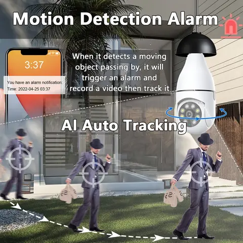 1080P WI-FI CCTV CAMERA PTZ 360° ROTATING, TWO WAY COMMUNICATION, FULL COLOR VIDEO, MOTION DETECTION,TEXTS NOTIFICATIONS, ALARM EASY INSTALLATION HD REMOTE WIRELESS SURVEILLANCE CAMERA EASY TO OPERATE