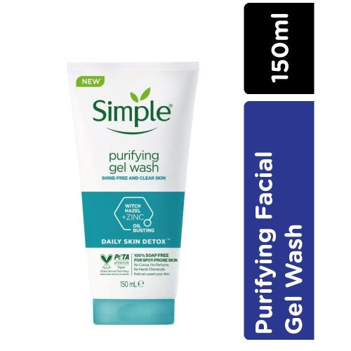 Simple Purifying Gel Wash Daily Skin Detox - 150ml