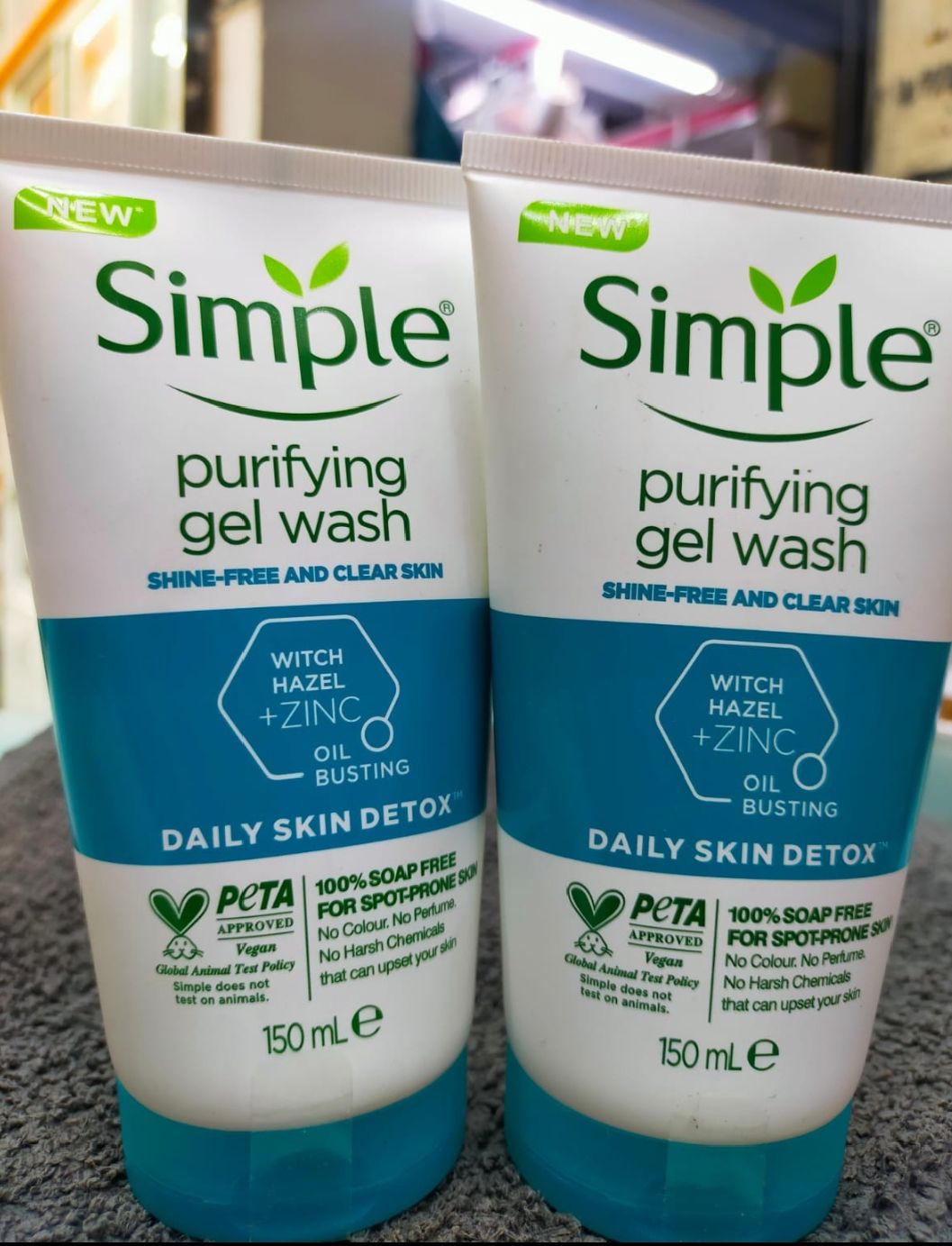 Simple Purifying Gel Wash Daily Skin Detox - 150ml