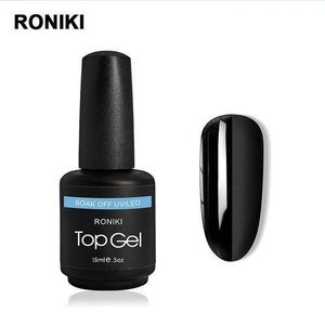 Roniki Soak Off Gel Nail Polish Top Coat- 15ml