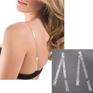 Fashion Adjustable Bra Straps Colourless Slim Silicon- 1pair.