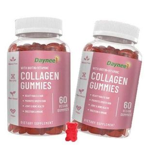 Collagen Gummies with Biotin and Vitamin C .Dietary Supplement for Skin, Hair, Bone, Joint and Nail Care