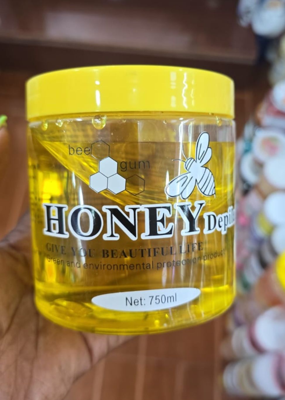 Kristal Fast Hair Removal Honey Wax 750ml