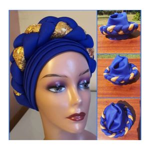 African Turban Cap Braided Head Wrap/Head Turban/Head Wear
