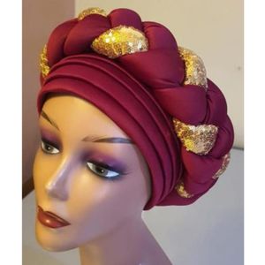 African Turban Cap Braided Head Wrap/Head Turban/Head Wear