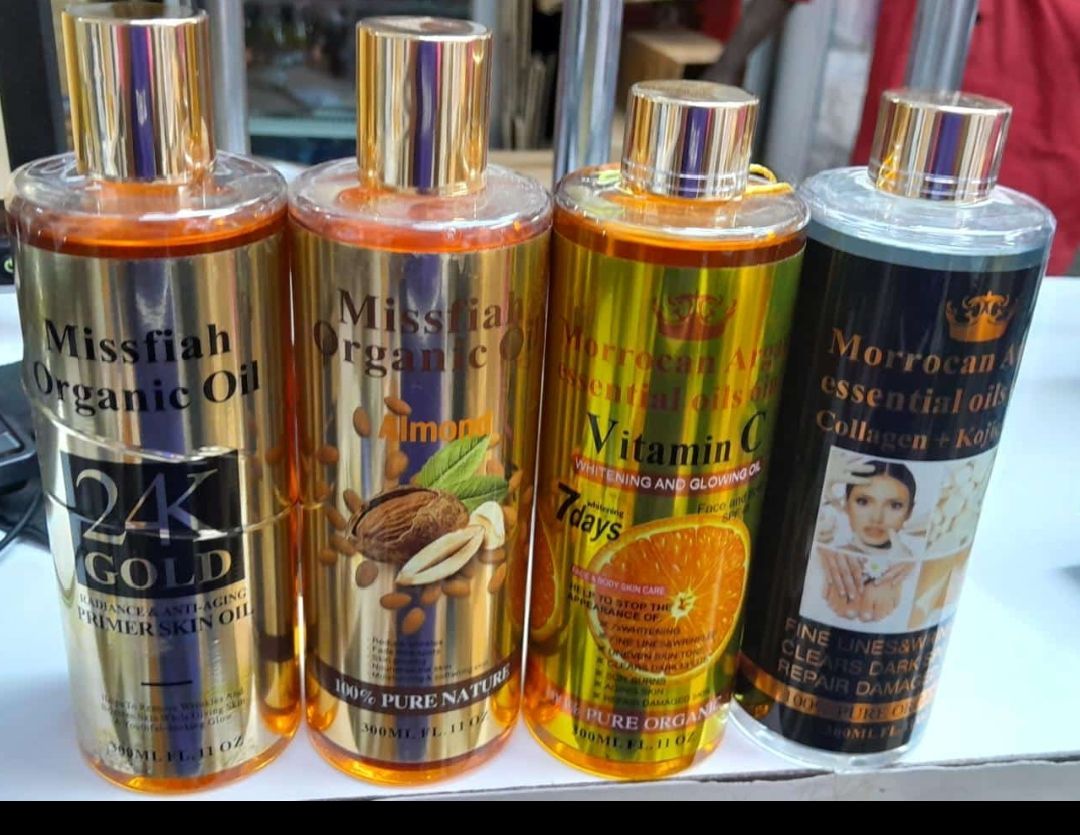 Moroccan Argan Oil Essential Oil 6 in1 Gold Radiance & Anti-Aging Primer Oil Helps to Remove Wrinkles Brightens Skin