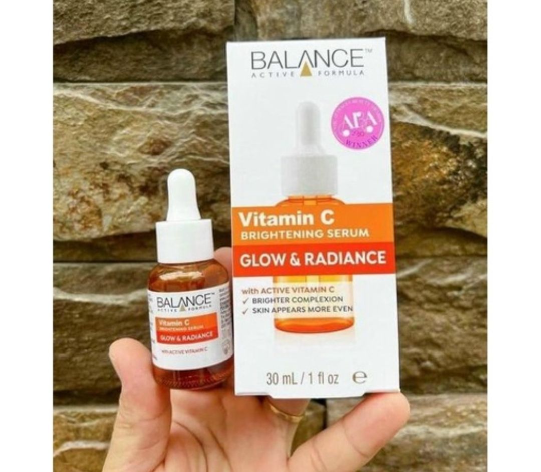 BALANCE Vitamin C Brightening Face Serum GLOW & RADIANCE.
