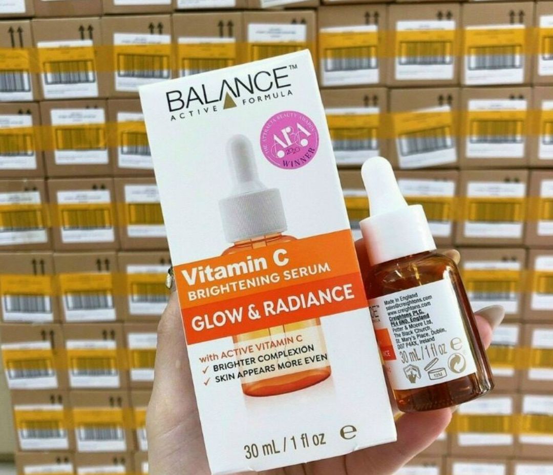 BALANCE Vitamin C Brightening Face Serum GLOW & RADIANCE.