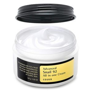 COSRX Snail Mucin 92% Repair Cream, Daily Face Gel Moisturizer for Dry Skin, Acne-prone, Sensitive Skin