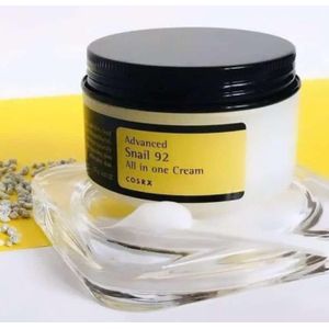COSRX Snail Mucin 92% Repair Cream, Daily Face Gel Moisturizer for Dry Skin, Acne-prone, Sensitive Skin