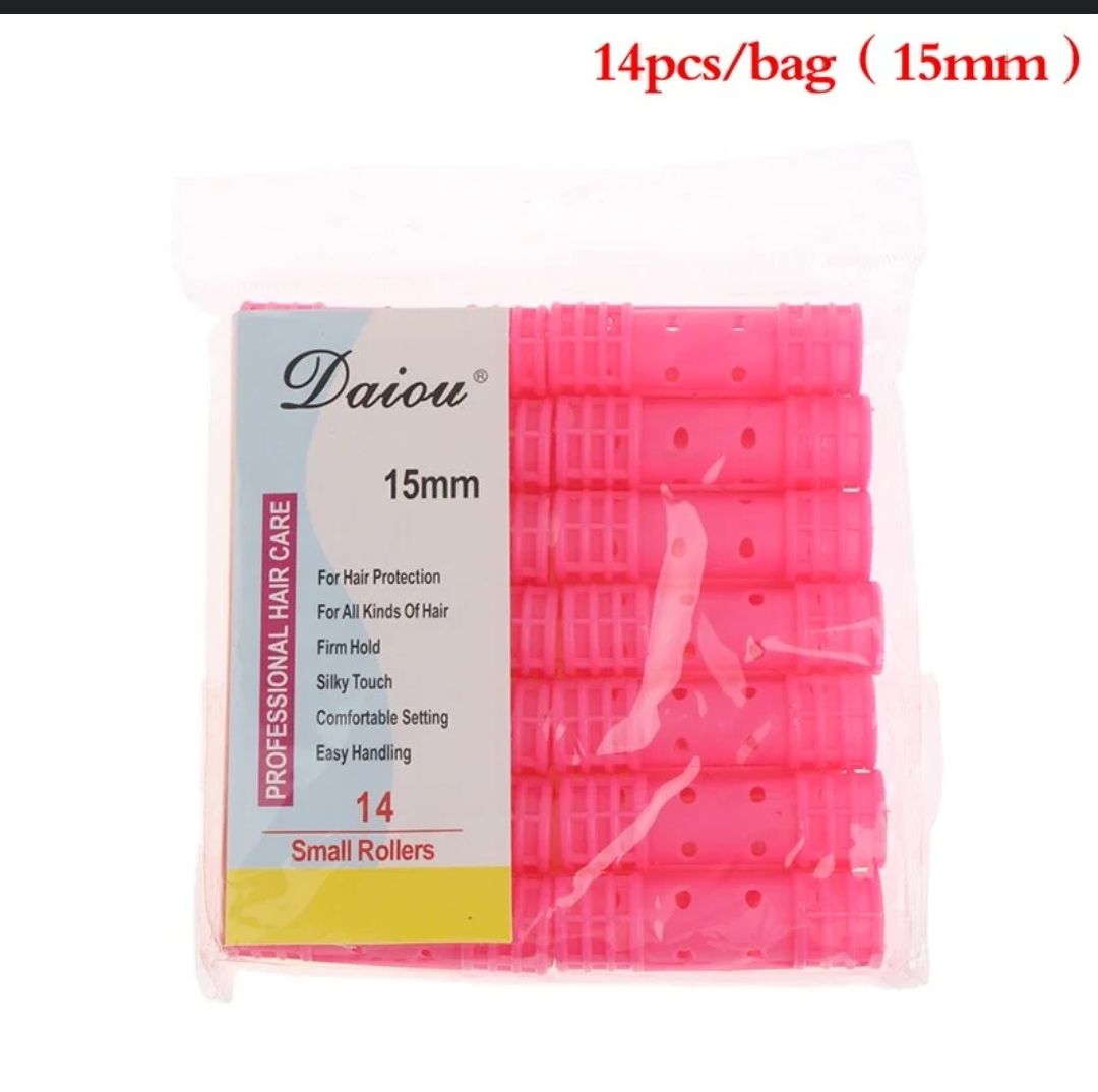 42 pcs * Hair Rollers For Curling Hair (Small Size)- 15mm