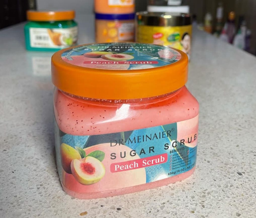 Dr Meinaier Peach Sugar Scrub-650g