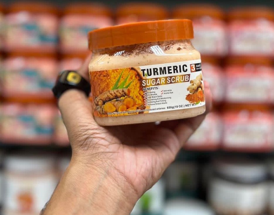 DR MEINAIER Tumeric Sugar Body Scrub-650ml