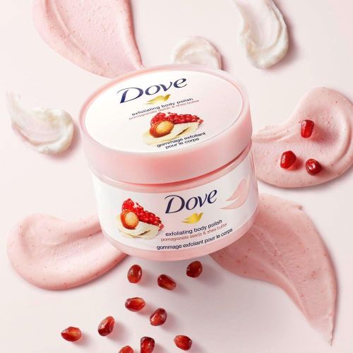 Dove Pomegranate Seeds & Shea Butter Exfoliating Body Scrub