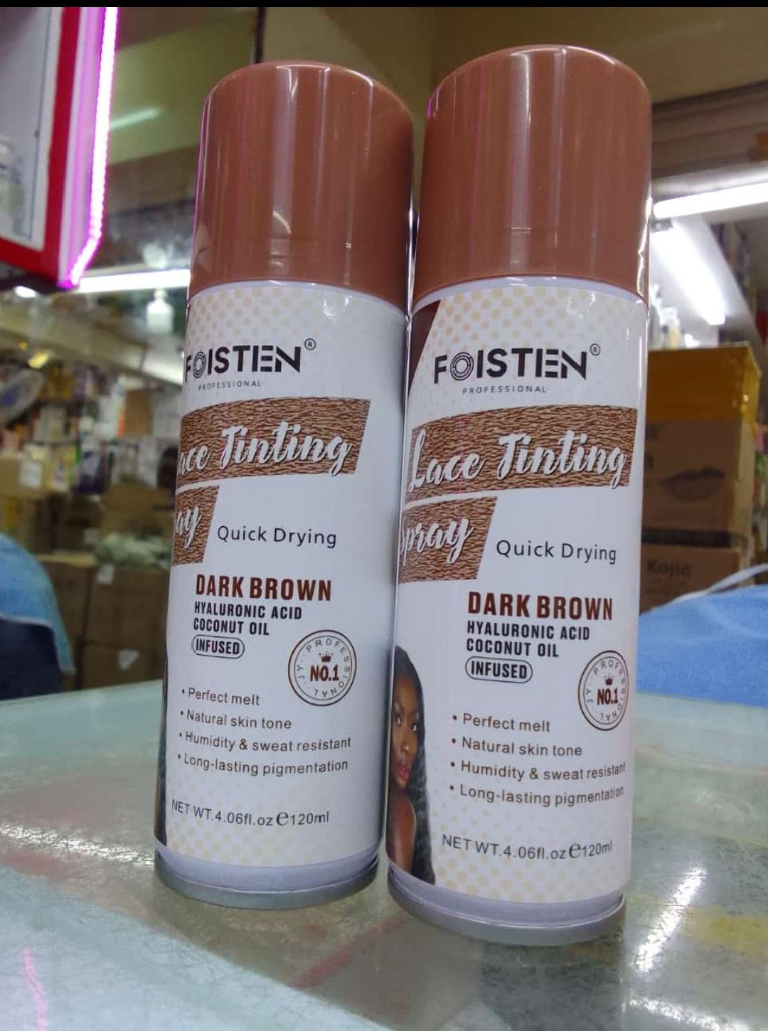 Foisten Lace Tint Spray/ Lace Tinting Spray for Wigs-Light Brown