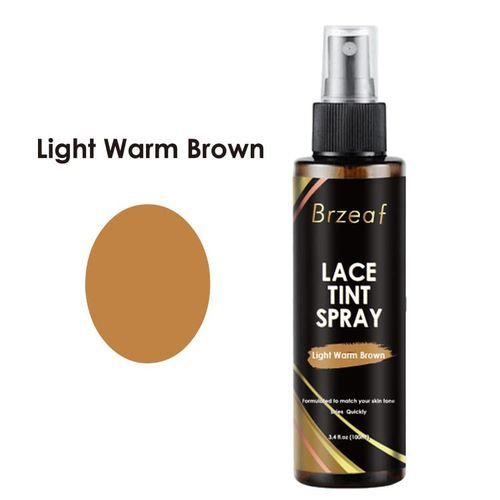 Brzeaf Light Brown Lace Tint Spray For Wigs-100ml