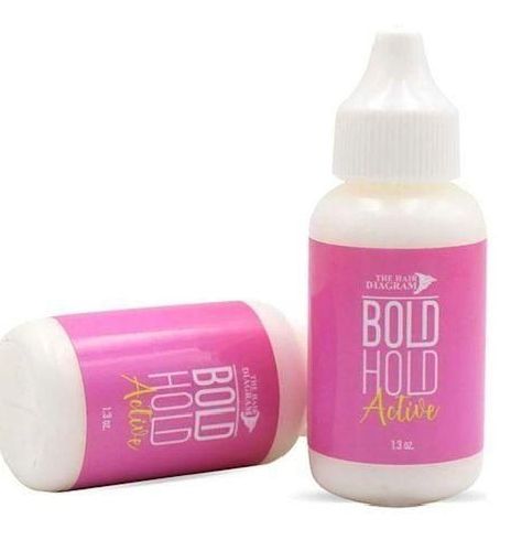 Bold Hold Adhesive Wig Glue For Poly And Lace Wigs And Hairpieces + Wig Remover.