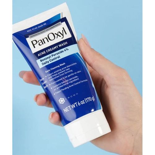 PanOxyl Acne Creamy Wash Benzoyl Peroxide 4% Daily Control