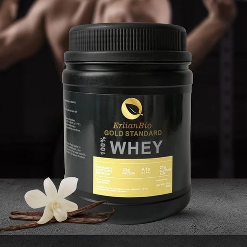 Erlian Bio 100% Whey Protein Mass Gainer Double Chocolate 500g Fast Muscle Growth, Balanced Nutrition, Delicious Flavor, Easy to Mix, Supports Healthy Weight Gain/ Weight gainer