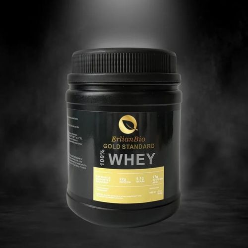 Erlian Bio 100% Whey Protein Mass Gainer Double Chocolate 500g Fast Muscle Growth, Balanced Nutrition, Delicious Flavor, Easy to Mix, Supports Healthy Weight Gain/ Weight gainer