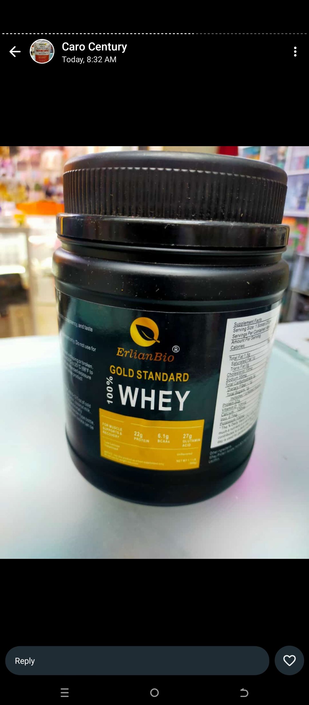 Erlian Bio 100% Whey Protein Mass Gainer Double Chocolate 500g Fast Muscle Growth, Balanced Nutrition, Delicious Flavor, Easy to Mix, Supports Healthy Weight Gain/ Weight gainer
