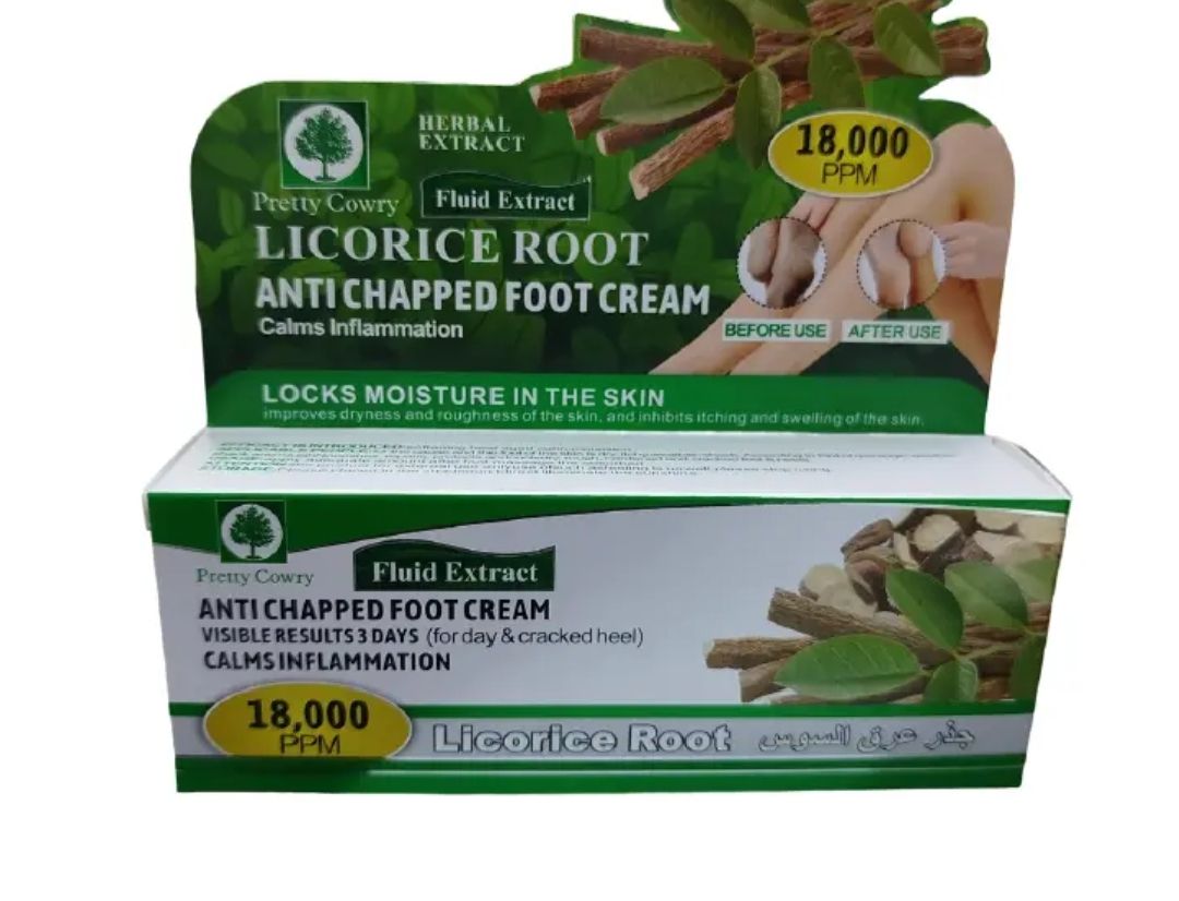 Pretty Cowry Licorice Root anti-Chapped Foot Cream.