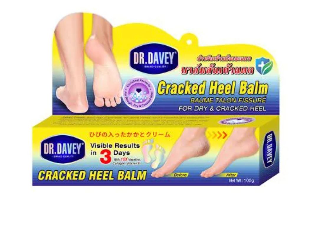 Dr. Davey Cracked Heel Balm Foot Repair Softening Foot Cream