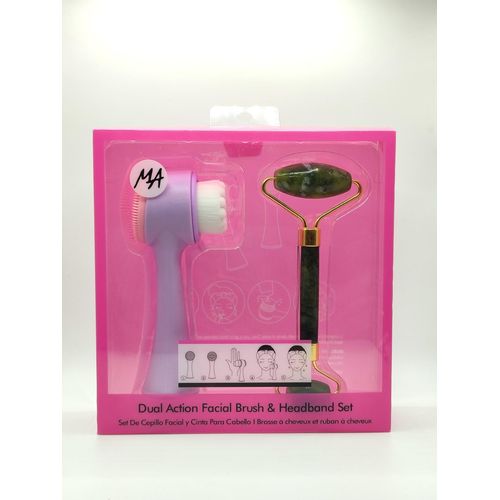 Dual Facial Cleansing Massager & Jade Roller
