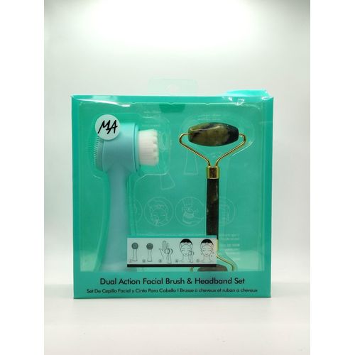 Dual Facial Cleansing Massager & Jade Roller