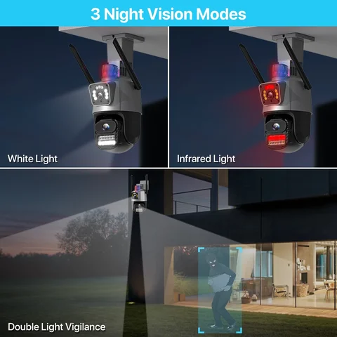 WireleCCTV CAMERA 6MP WIRELESS CAMERA 6MP Wifi Panorama Camera 8MP Security Camera 360 Degree Panoramic Fisheye IP Camera Night Vision Cctv Surveillance Camera, motion detection, 2way audio,HD vide
