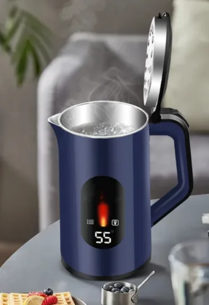 Electric kettle large Capacity cordless electric kettle water boiling jug automatic power off elegant looking high quality, efficient electric kettle 360° swivel 1500W kettle