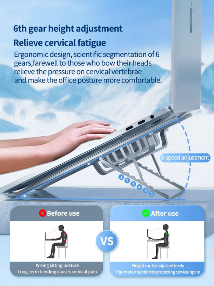 Laptop stand with cooling fans foldable stable, strong,high quality laptop stand with cooling fans foldable portable laptop stand
