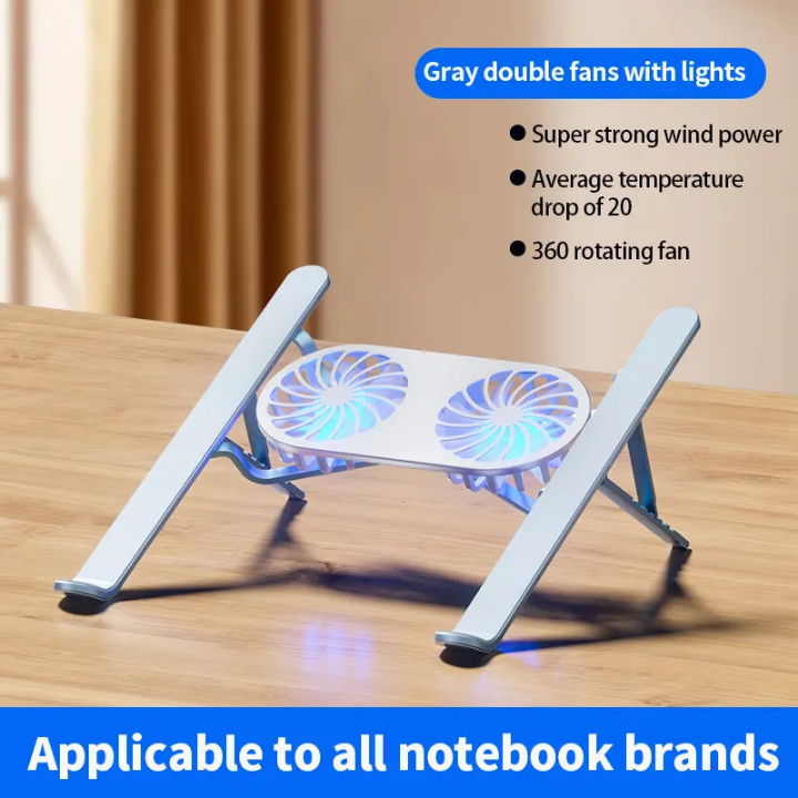 Laptop stand with cooling fans foldable stable, strong,high quality laptop stand with cooling fans foldable portable laptop stand