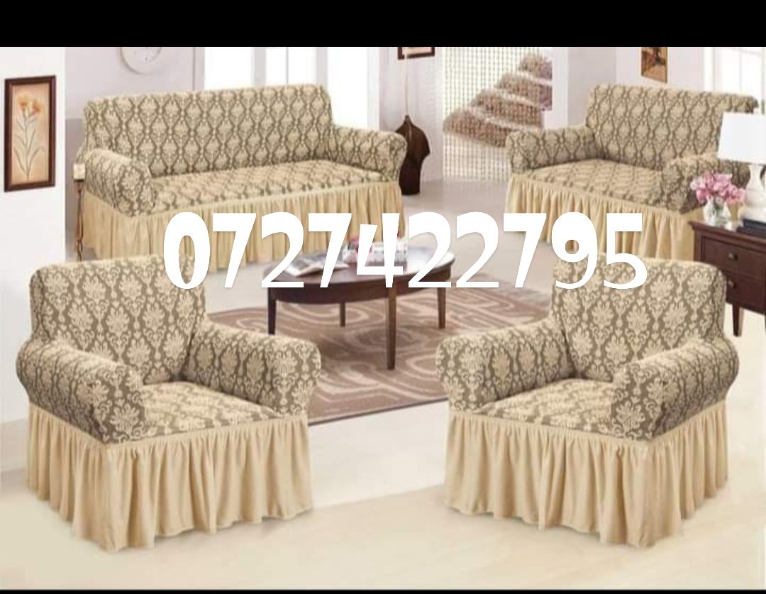 Stretchable Turkey imported loose covers/sofa covers.fits all types of sofa sets  ft. The suitable design adds cozy feel to your home and as well protects your seats from dirt and any form of damage.
