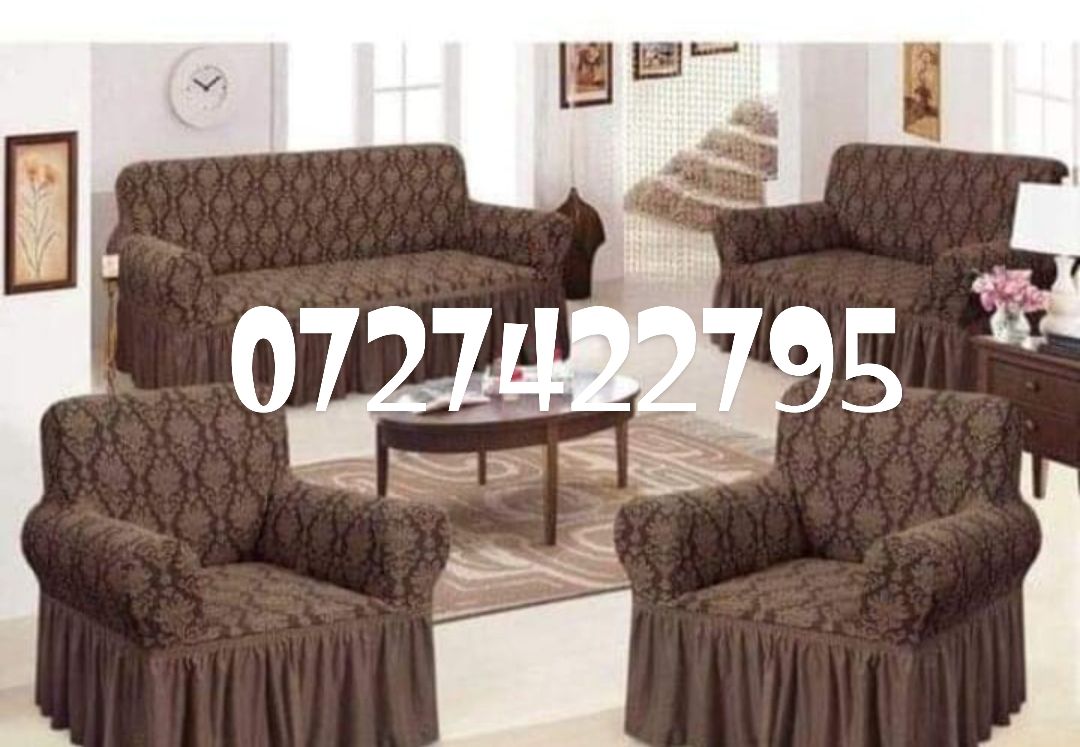 Stretchable Turkey imported loose covers/sofa covers.fits all types of sofa sets  ft. The suitable design adds cozy feel to your home and as well protects your seats from dirt and any form of damage.