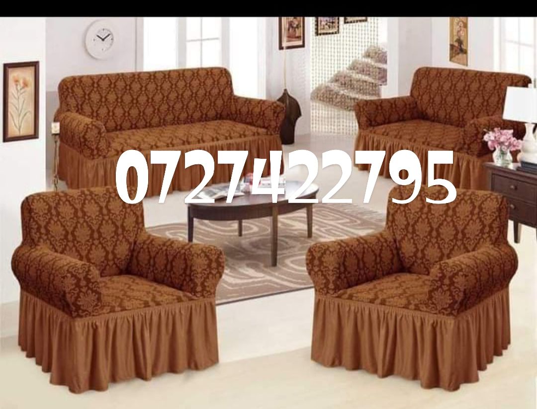 Stretchable Turkey imported loose covers/sofa covers.fits all types of sofa sets  ft. The suitable design adds cozy feel to your home and as well protects your seats from dirt and any form of damage.