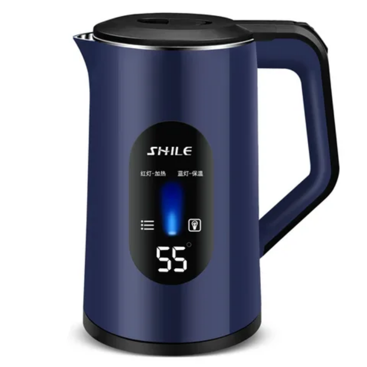 3L electric kettle 360° swivel detachable base cordless electric water jug electric kettle with display 3L high quality electric kettle electric jug for boiling water