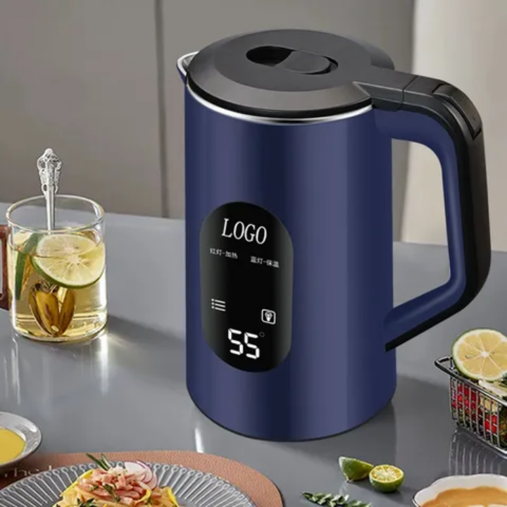 3L electric kettle 360° swivel detachable base cordless electric water jug electric kettle with display 3L high quality electric kettle electric jug for boiling water