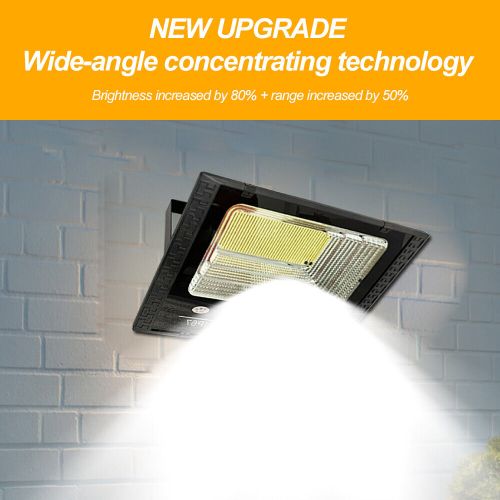 100W Solar Security Light outdoor floodlight Solar light waterproof streetlight for the compound, street garden company compound
