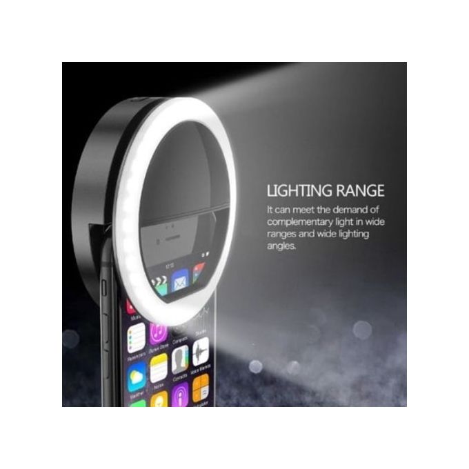 Selfie Rechargeable Phone Selfie Super Bright Light Bulb Ring For Makeup/Vlog