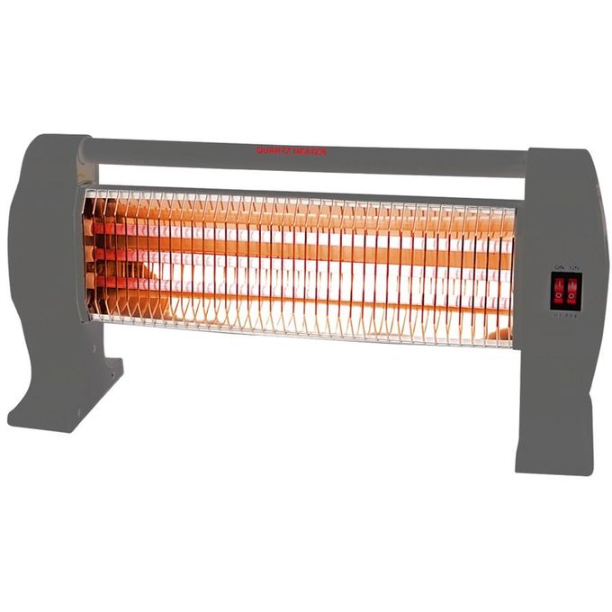 VON VHB122MQYG Quartz Heater, 1200W - Dark Grey (1YR WRTY)