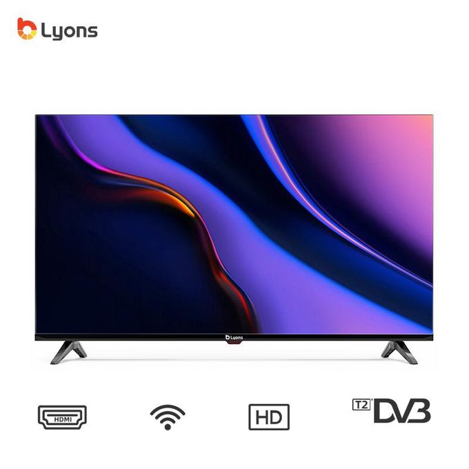Lyons LES4304W 43” 2K FHD Frameless Android Smart TV With Bluetooth - Black (1YR WRTY)