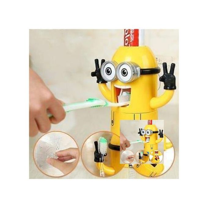 MINIONS AUTOMATIC TOOTHPASTE DISPENSER SQUEEZER