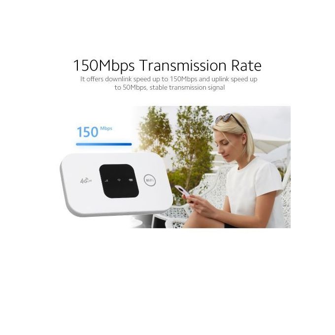 4G LTE Mobile WiFi Portable WiFi Hotspot 150Mbps MiFi With SIM Card Slot