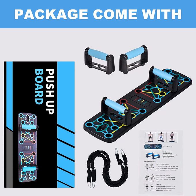 Push Up Board, Portable Multi-Function Push Up Bar, Home Workout Equipment