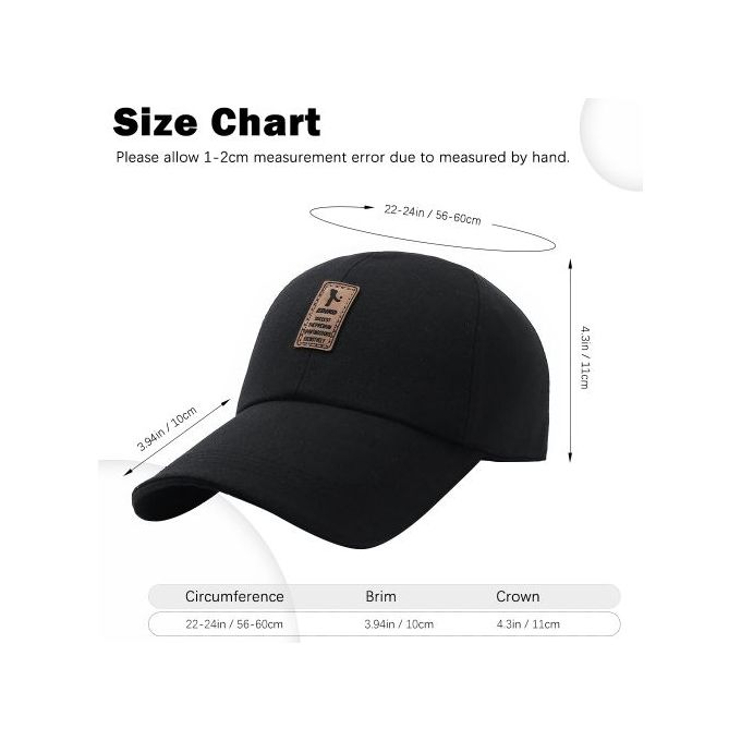 ARHANORY 2pcs/set Adjustable Baseball Cap Men Women Golf Sport Caps Sunshade Trucker Hats