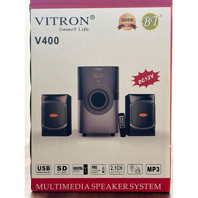 Vitron V400 2.1Ch Bluetooth Speaker System