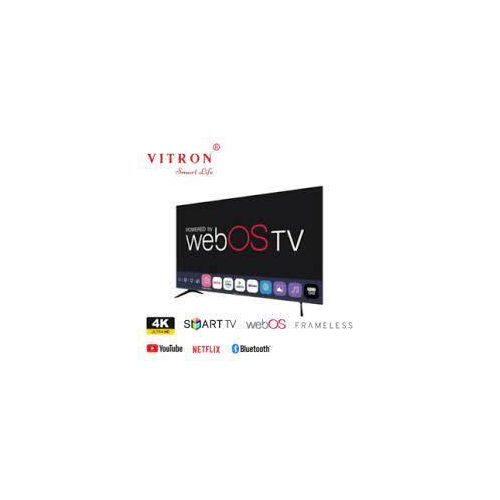 Vitron 65” FRAMELESS 4K ULTRA HD SMART WEBOS TV, NETFLIX, YOUTUBE, VOICE CONTROL, BLUETOOTH HTC65