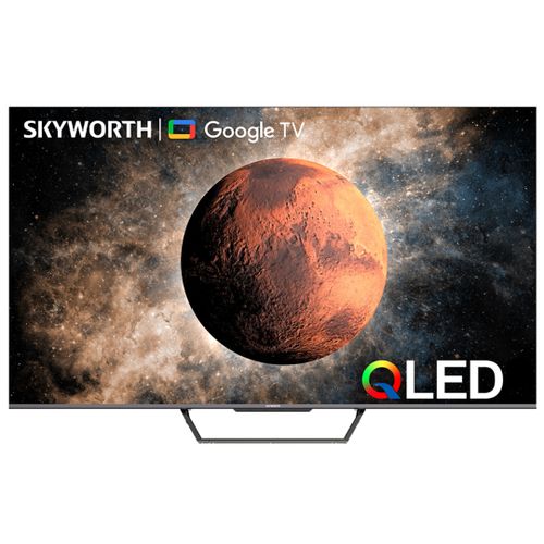 Skyworth 50Q6500G, 50-inches 4K QLED 2024 Frameless Google TV, Black (1YR WRTY)