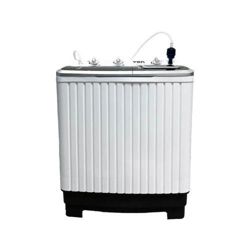 VON HWF-608S/VALW-06FXS Front Load Washing Machine Silver - 6KG (